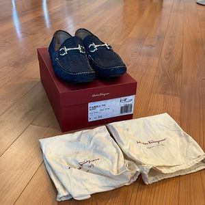 Ferragamo Parigi Python Gancini Loafer